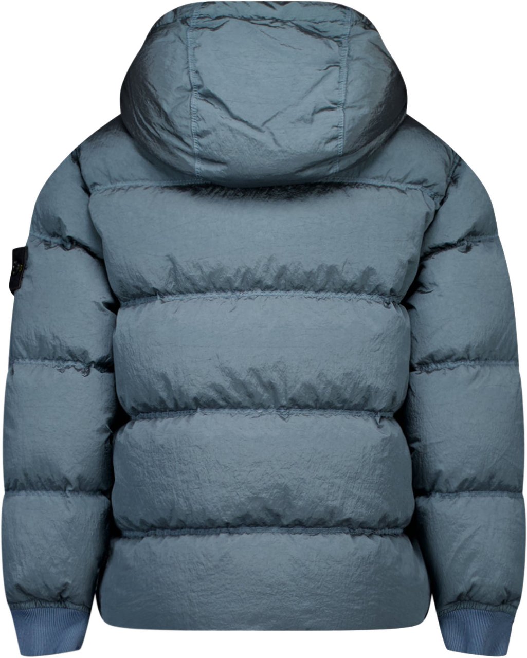 Stone Island Junior Stone Island Kinder Jongens Winterjas In Blauw Blauw