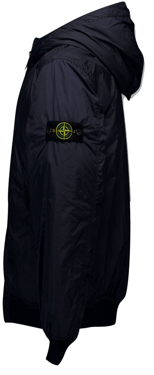 Stone Island Junior Stone Island Kinder Jongens Winterjas In Navy Blauw