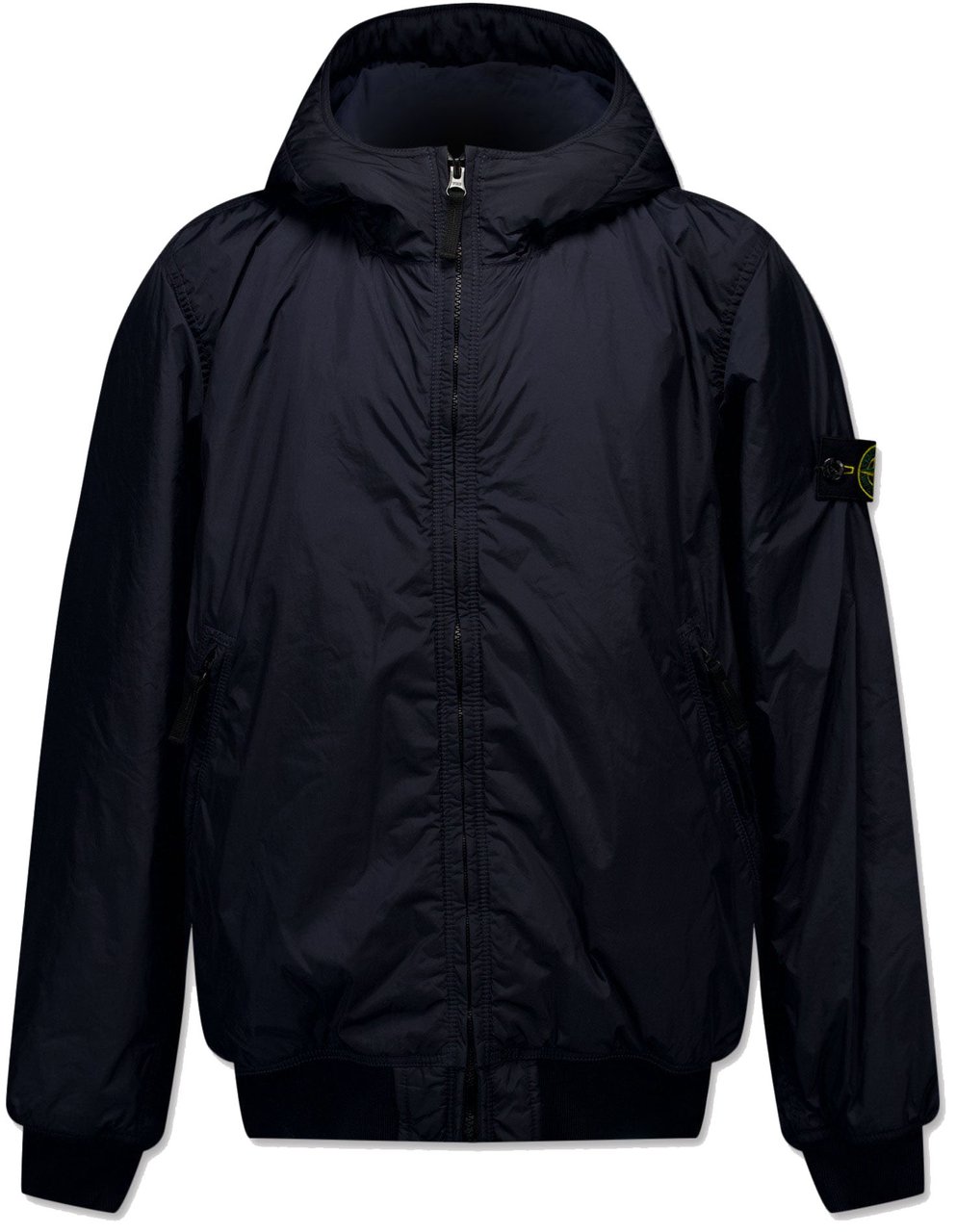 Stone Island Junior Stone Island Kinder Jongens Winterjas In Navy Blauw