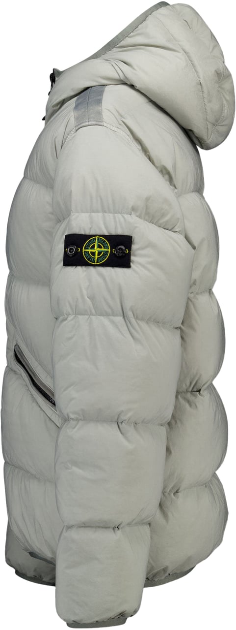 Stone Island Junior Stone Island Kinder Jongens Winterjas In Grijs Grijs