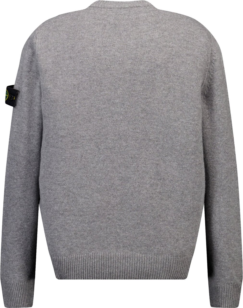 Stone Island Junior Stone Island Kinder Jongens Trui In Antraciet Zwart