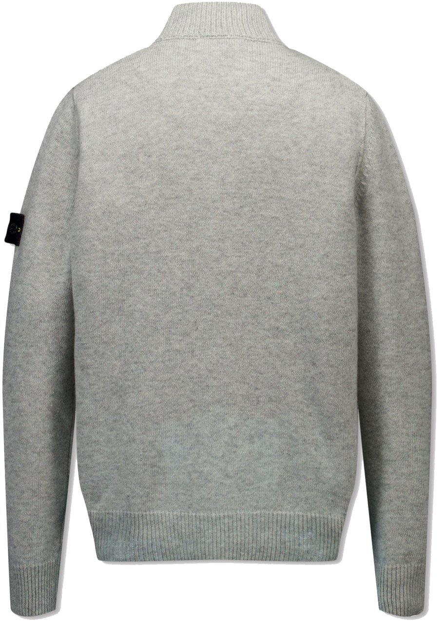 Stone Island Junior Stone Island Kinder Jongens Trui In Grijs Grijs