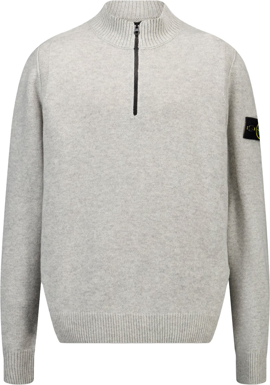 Stone Island Junior Stone Island Kinder Jongens Trui In Grijs Grijs