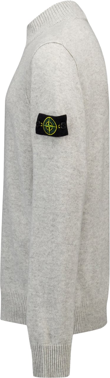 Stone Island Junior Stone Island Kinder Jongens Trui In Grijs Grijs