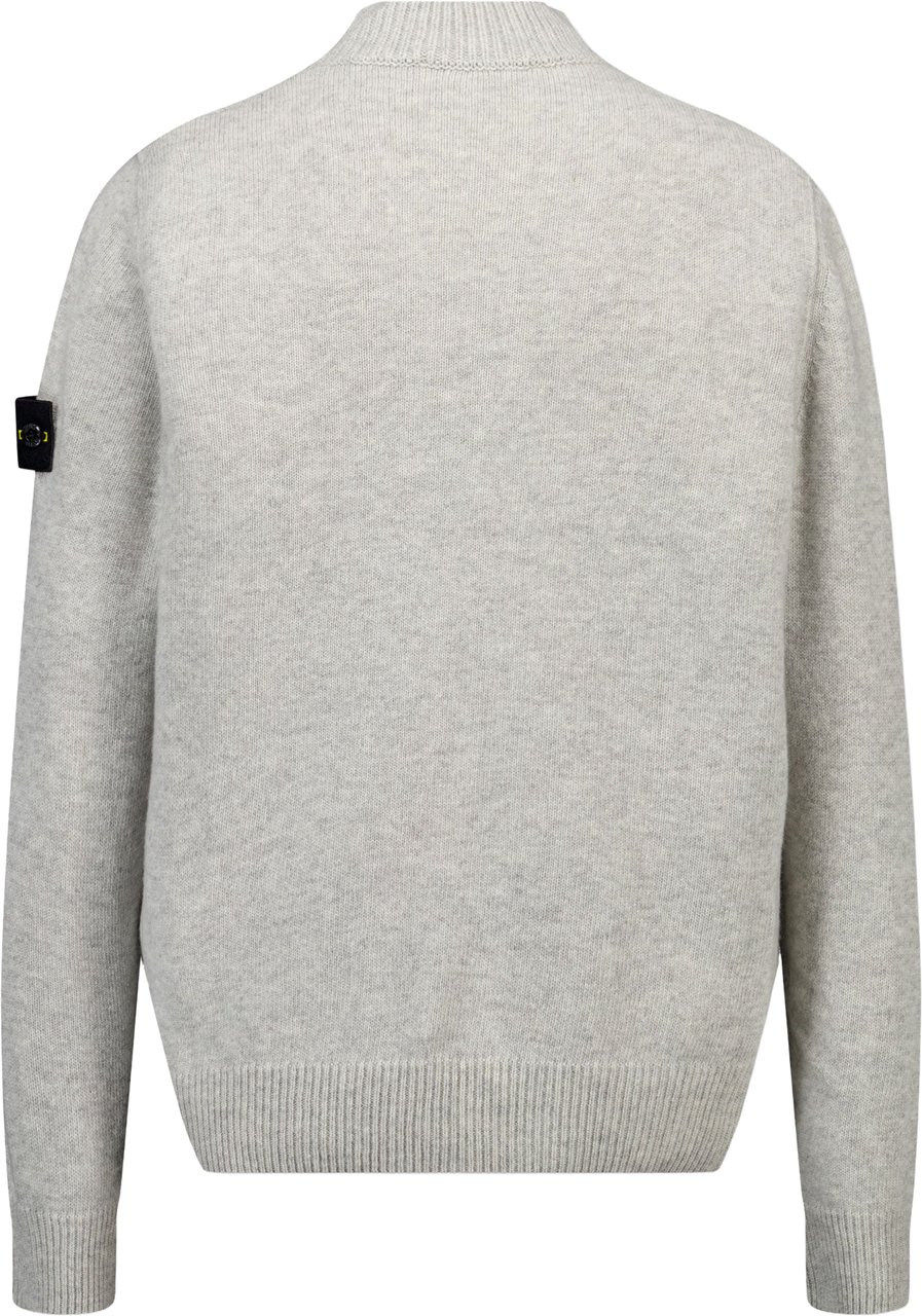 Stone Island Junior Stone Island Kinder Jongens Trui In Grijs Grijs