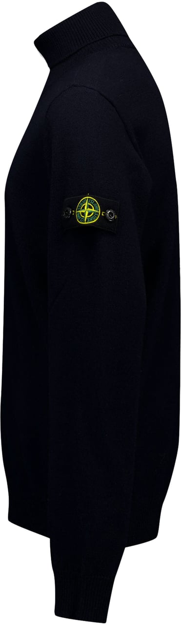 Stone Island Junior Stone Island Kinder Jongens Trui In Navy Blauw
