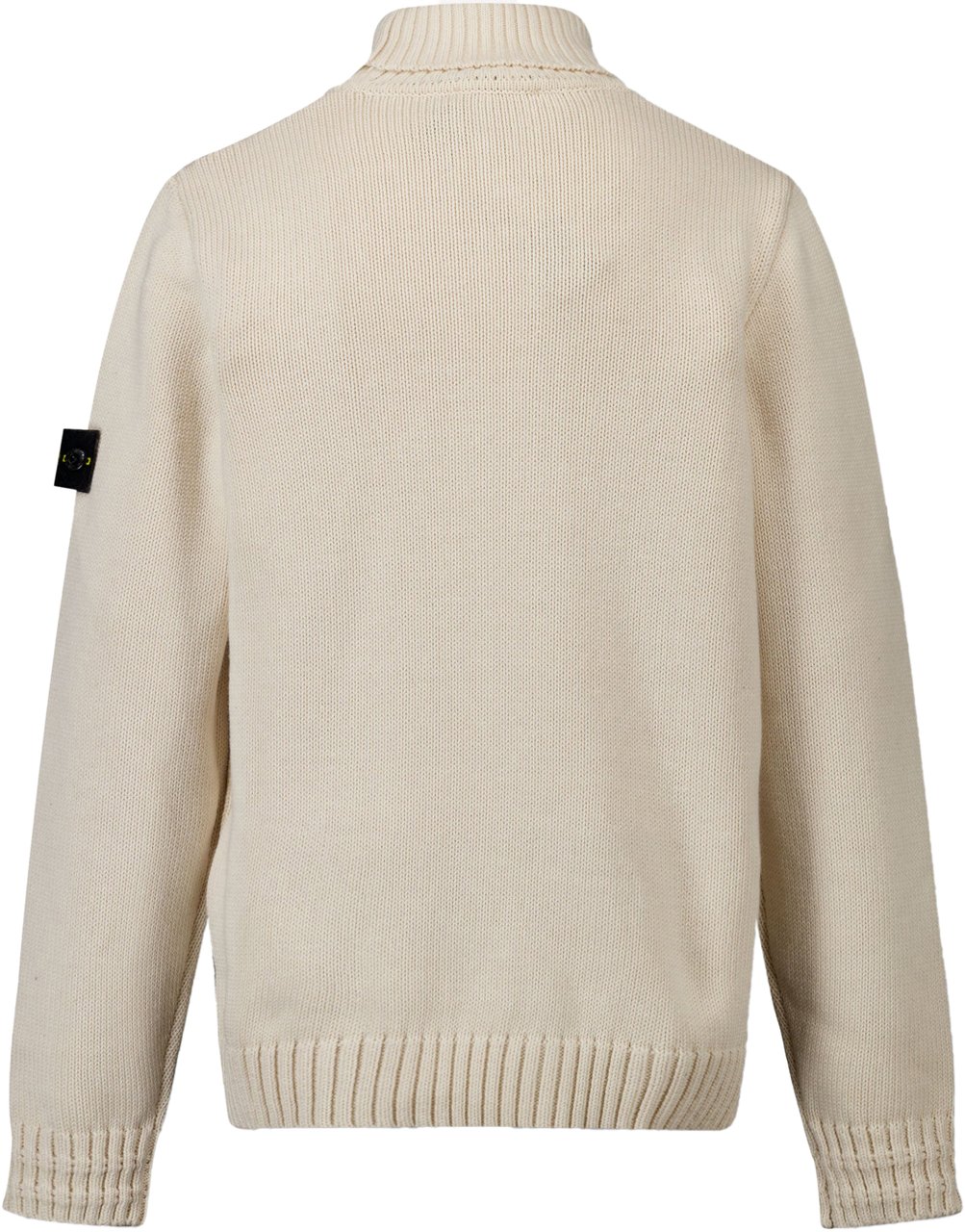 Stone Island Junior Stone Island Kinder Jongens Trui In Off White Wit