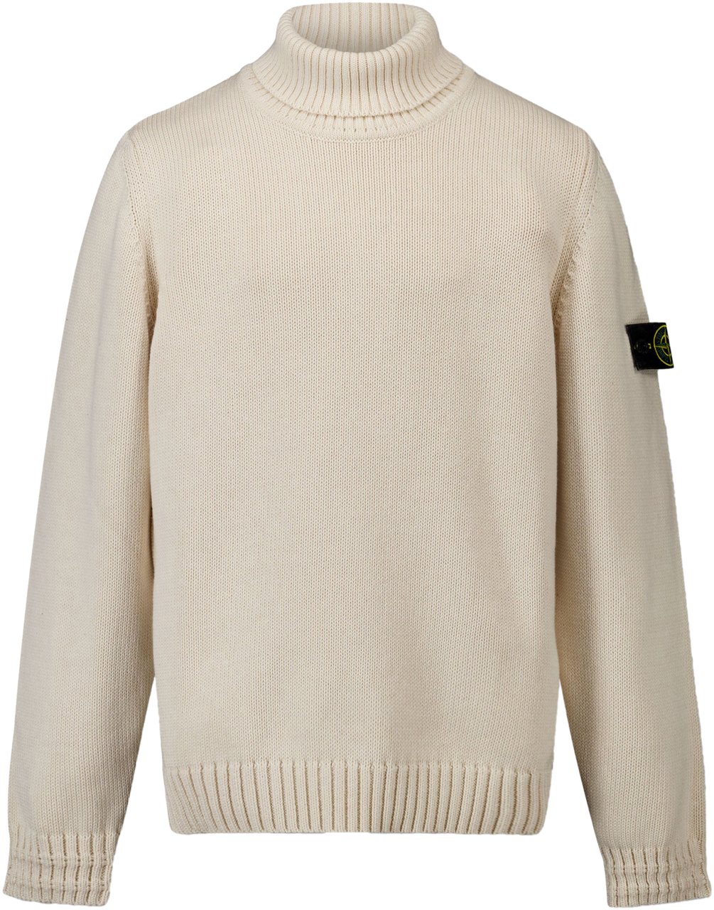 Stone Island Junior Stone Island Kinder Jongens Trui In Off White Wit
