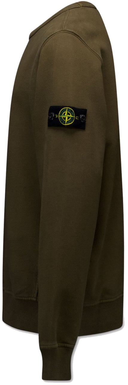 Stone Island Junior Stone Island Kinder Jongens Trui In Army Groen