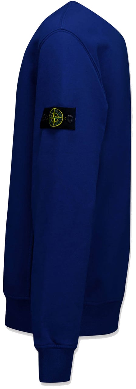 Stone Island Junior Stone Island Kinder Jongens Trui In Blauw Blauw