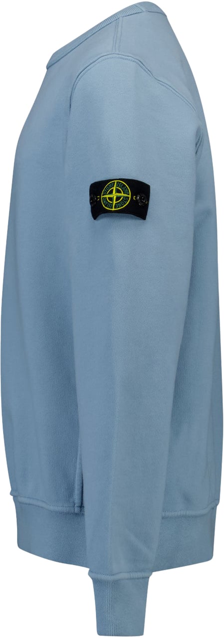 Stone Island Junior Stone Island Kinder Jongens Trui In Licht Blauw Blauw