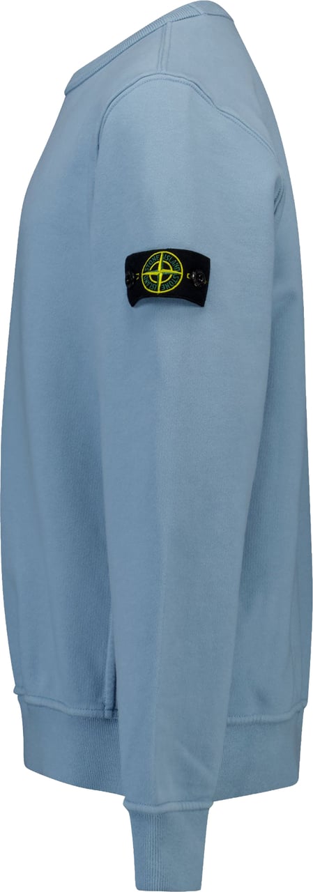 Stone Island Junior Stone Island Kinder Jongens Trui In Licht Blauw Blauw