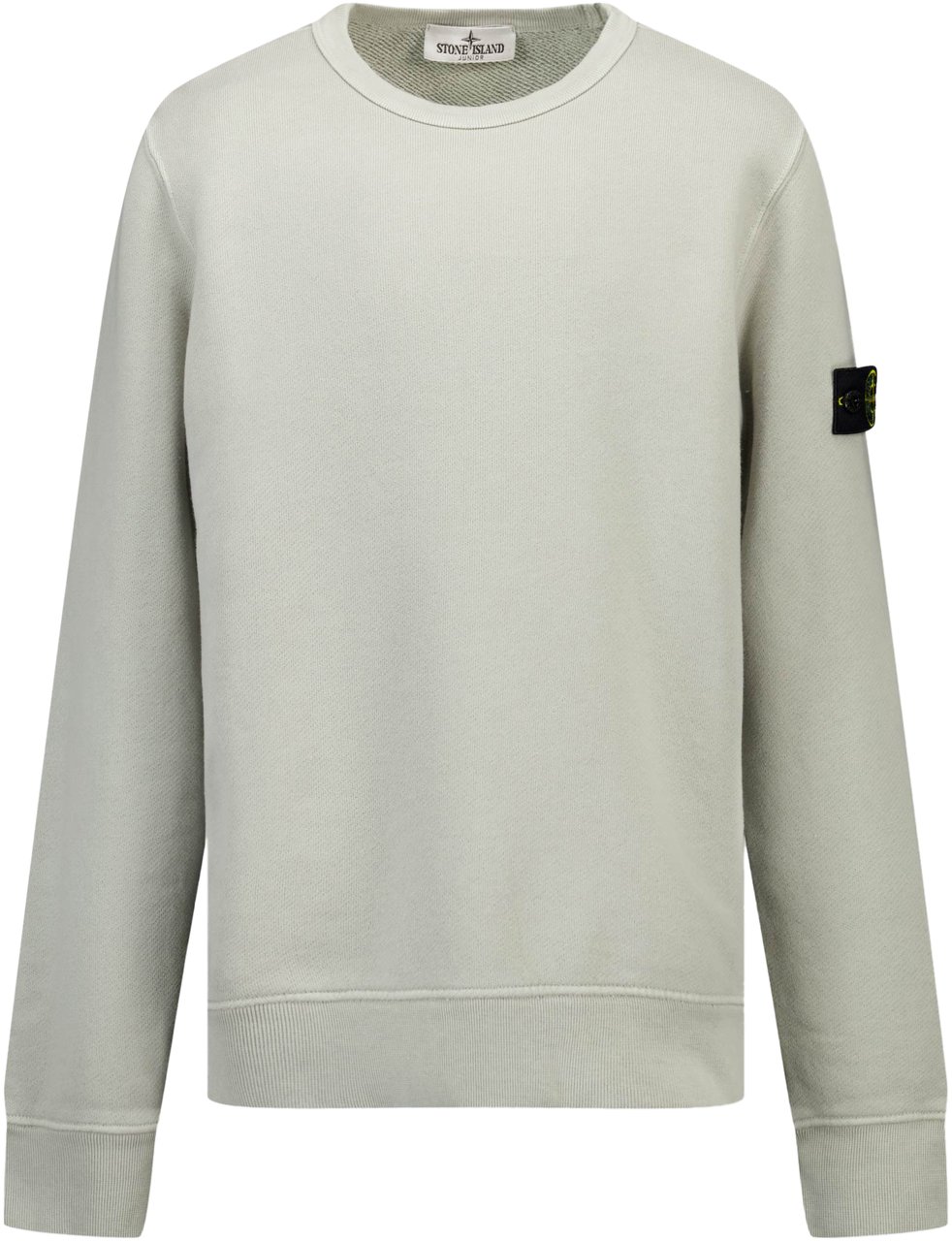 Stone Island Junior Stone Island Kinder Jongens Trui In Grijs Grijs