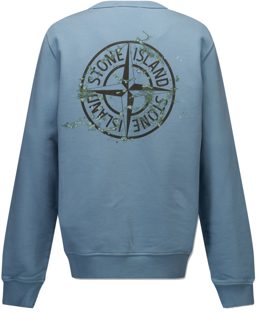 Stone Island Junior Stone Island Kinder Jongens Trui In Licht Blauw Blauw