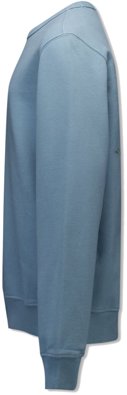 Stone Island Junior Stone Island Kinder Jongens Trui In Licht Blauw Blauw