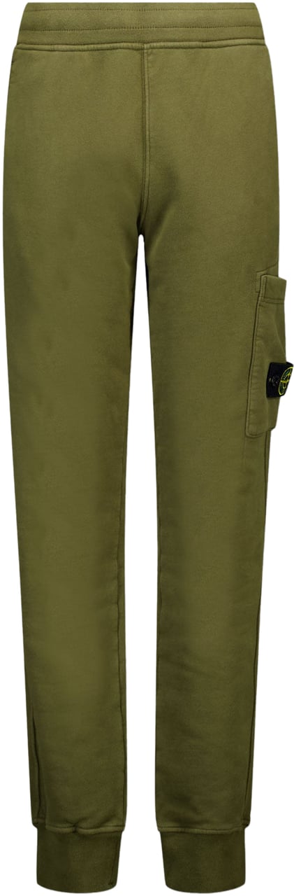 Stone Island Junior Stone Island Kinder Jongens Broek In Army Groen
