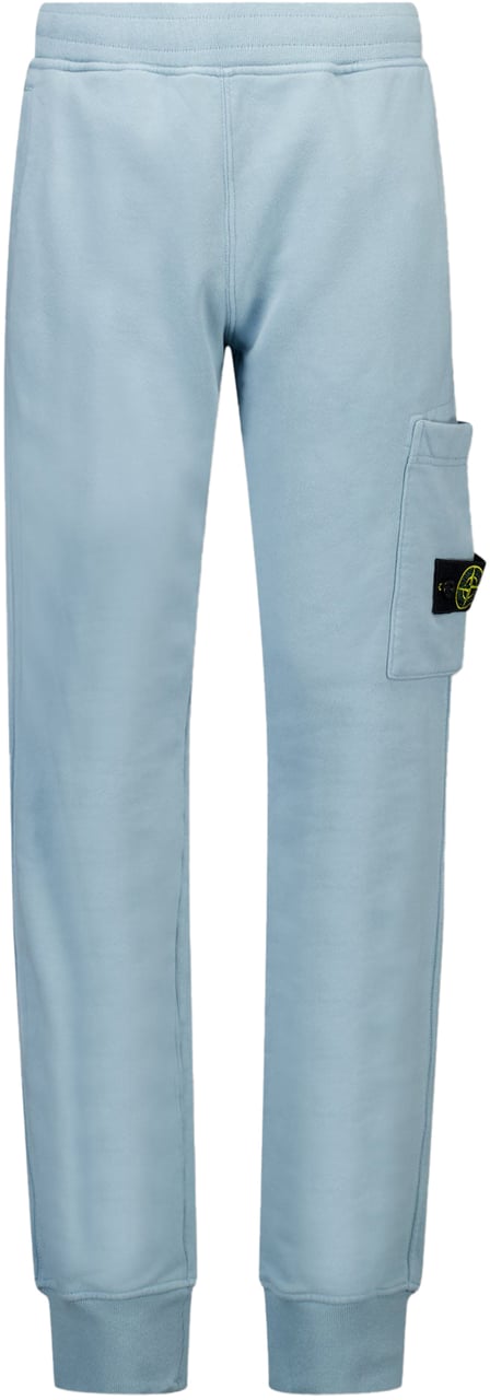 Stone Island Junior Stone Island Kinder Jongens Broek In Licht Blauw Blauw