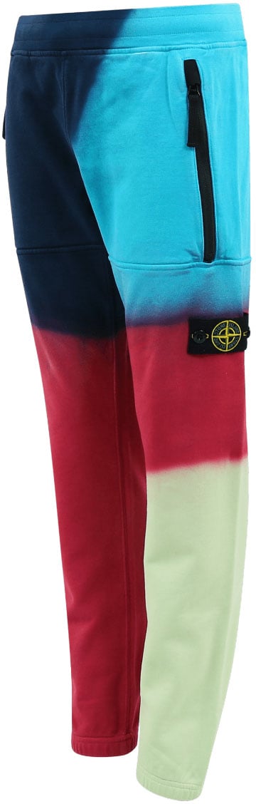 Stone Island Junior Kids Fleece Pants Blauw
