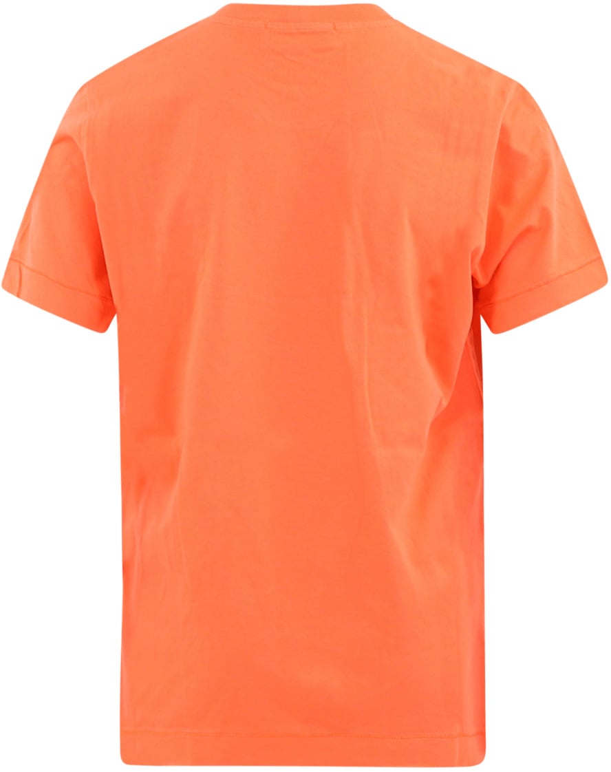 Stone Island Junior Kids T Shirt Geel