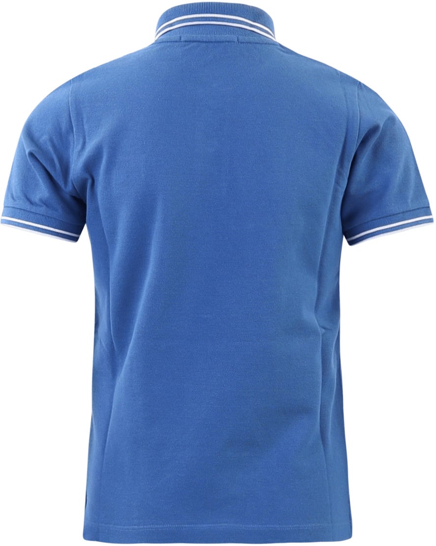Stone Island Junior Kids Polo Shirt Blauw
