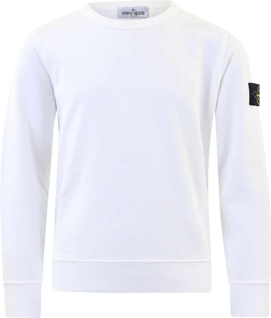 Stone Island Junior Kids Sweat-Shirt Wit