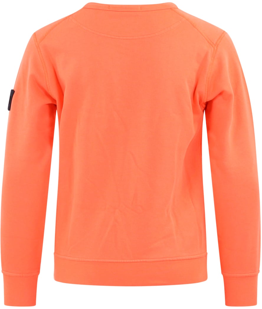 Stone Island Junior Stone Island Kids Sweat-Shirt Geel