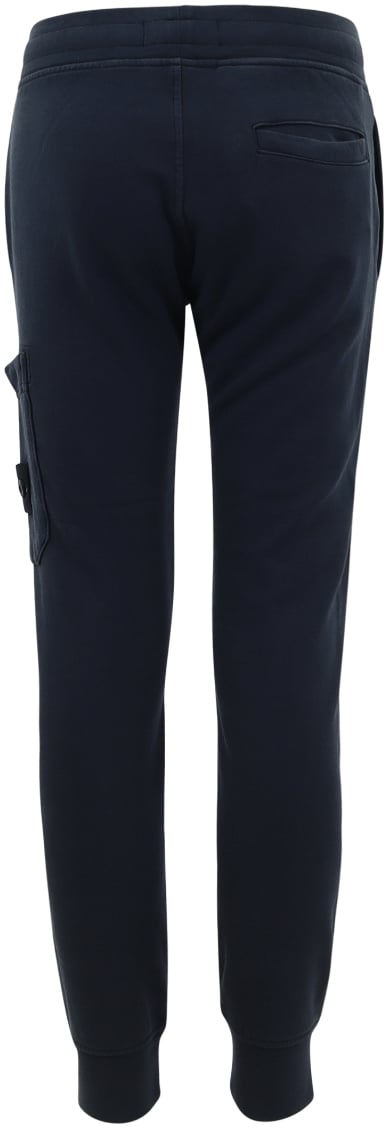 Stone Island Junior Kids Fleece Pants Blauw