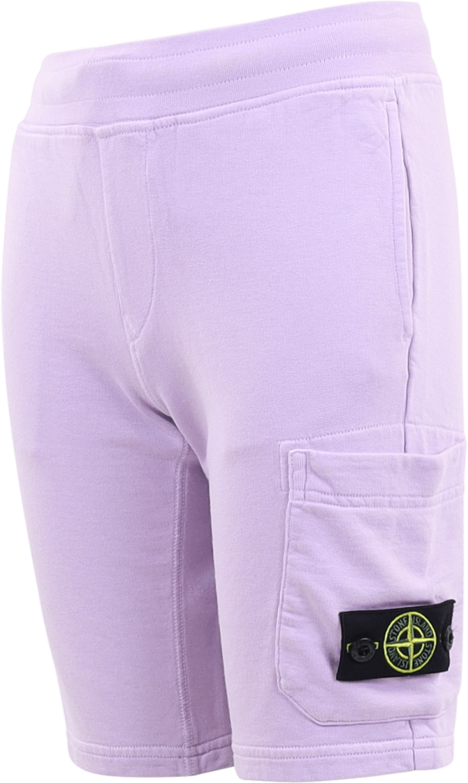 Stone Island Junior Kids Fleece Shorts Roze