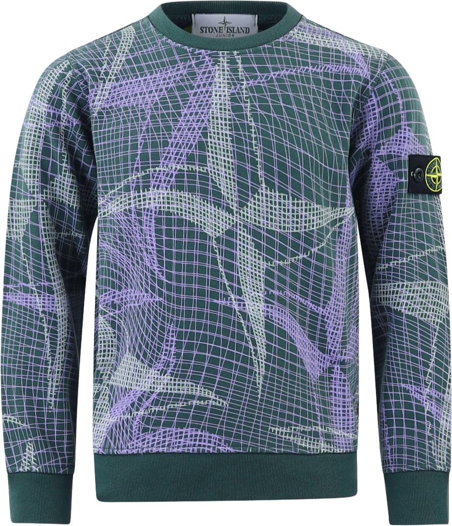 Stone Island Junior Kids Sweat-Shirt Groen