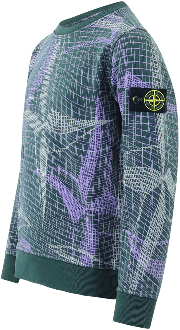 Stone Island Junior Kids Sweat-Shirt Groen