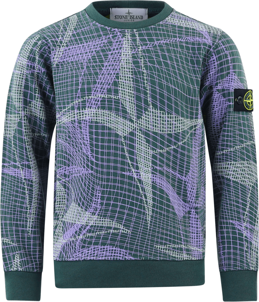 Stone Island Junior Kids Sweat-Shirt Groen
