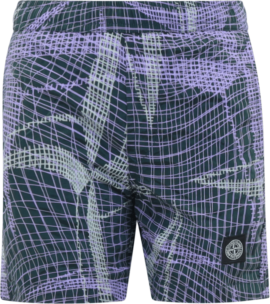 Stone Island Junior Kids Shorts Groen