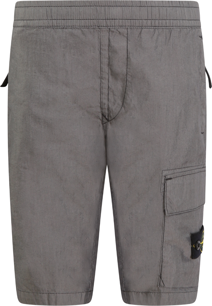 Stone Island Junior Kids Bermuda Shorts Grijs