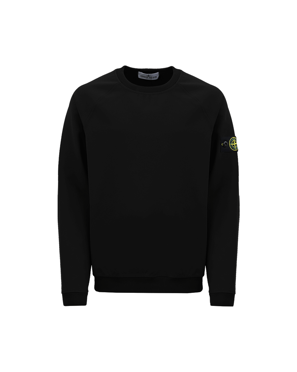 Stone Island Junior Kids Logo-Patch Sweater Zwart Zwart