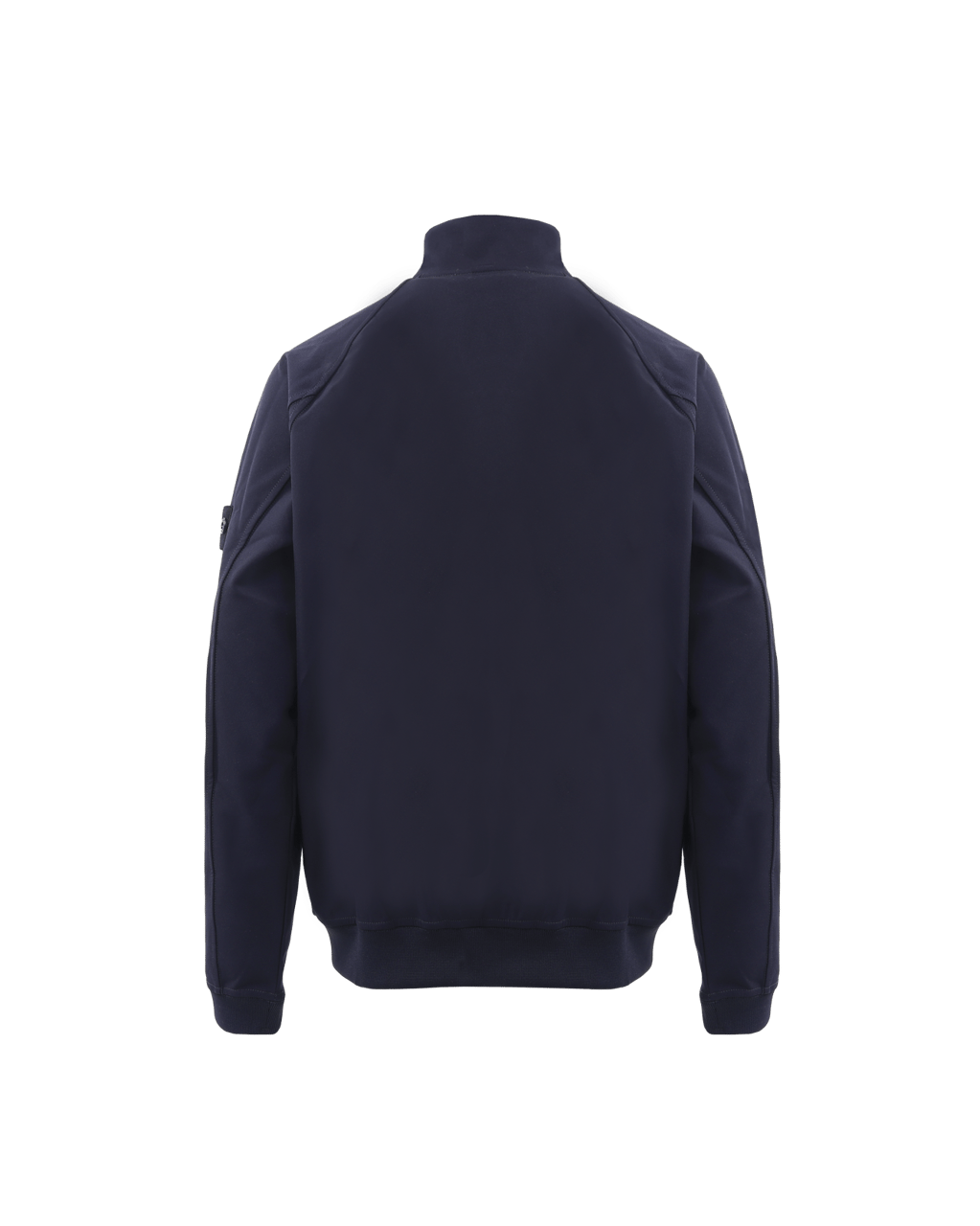 Stone Island Junior Kids Logo-Patch Cotton Jacket Blauw Blauw