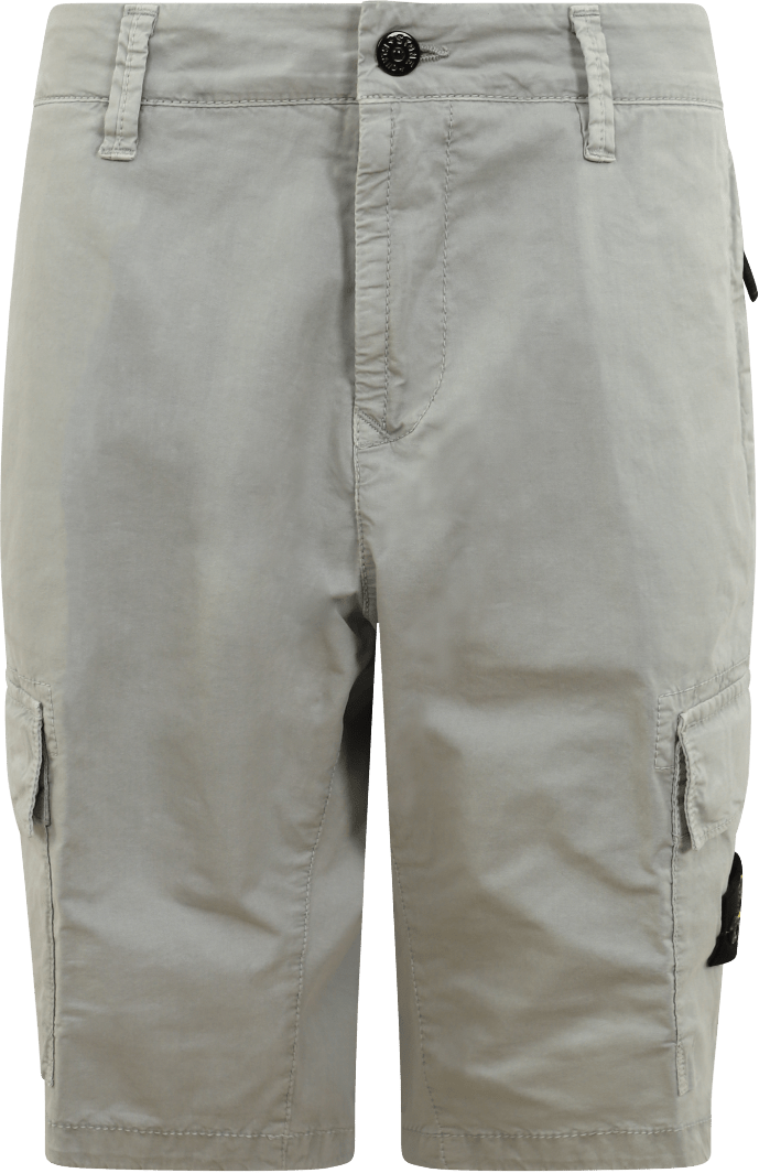 Stone Island Junior Kids Bermuda Shorts Grijs
