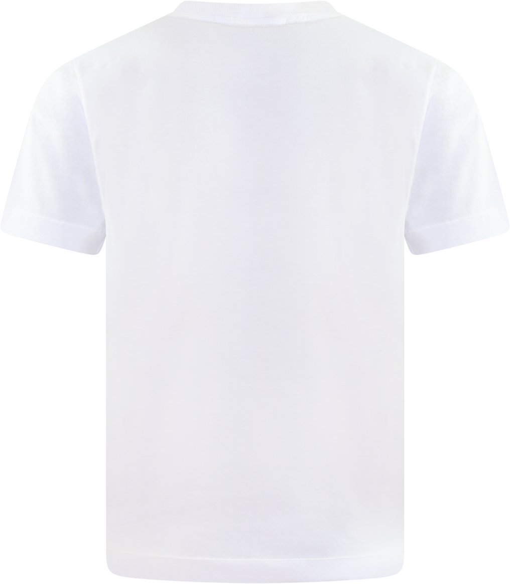 Stone Island Junior Kids T Shirt Wit