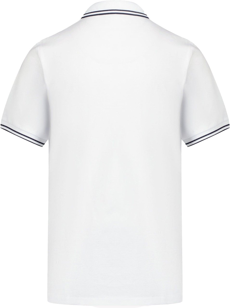 Stone Island Junior Stone Island Jongens Polo Wit Wit