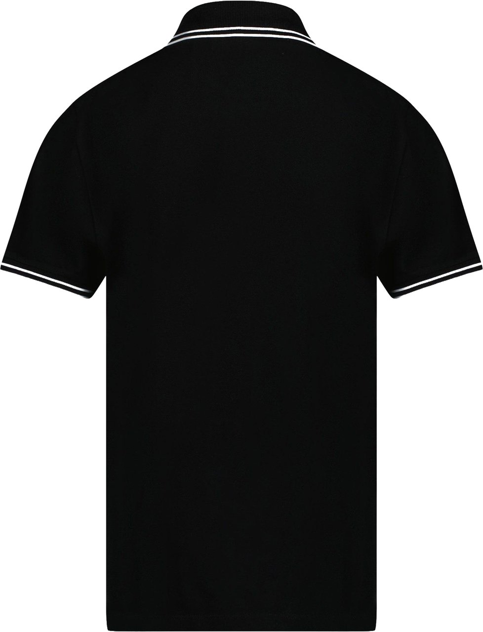 Stone Island Junior Stone Island Jongens Polo Zwart Zwart