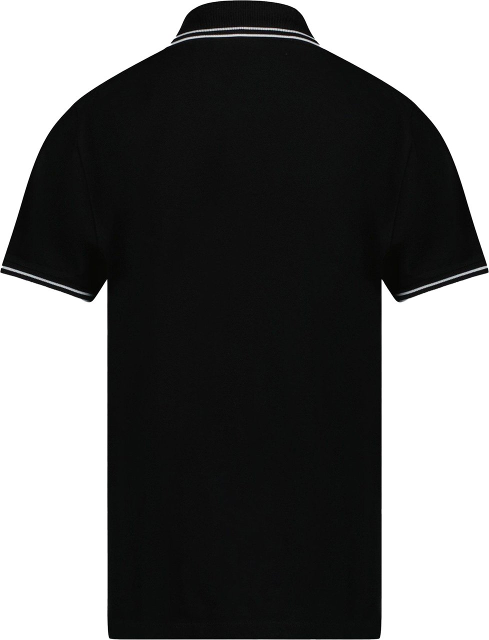 Stone Island Junior Stone Island Jongens Polo Zwart Zwart