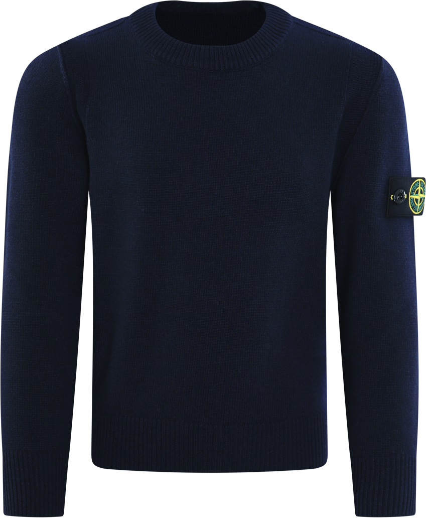 Stone Island Junior Kids Knitwear Blauw
