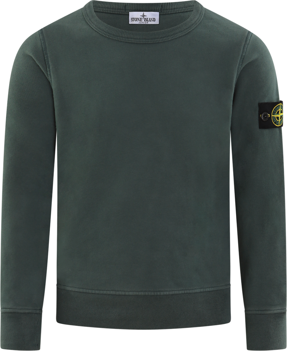 Stone Island Junior Kids Sweat-Shirt Groen