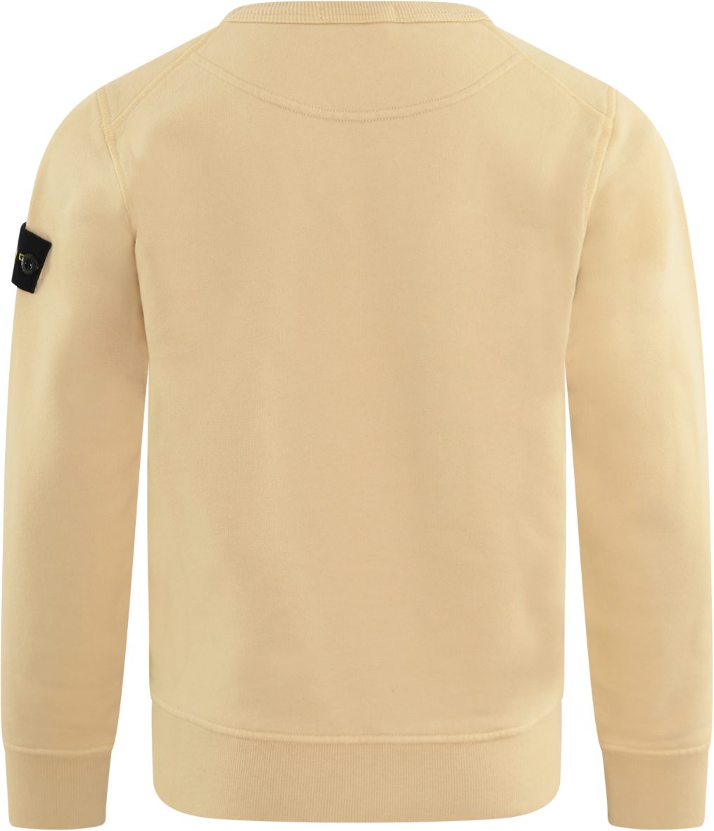 Stone Island Junior Kids Sweat-Shirt Beige