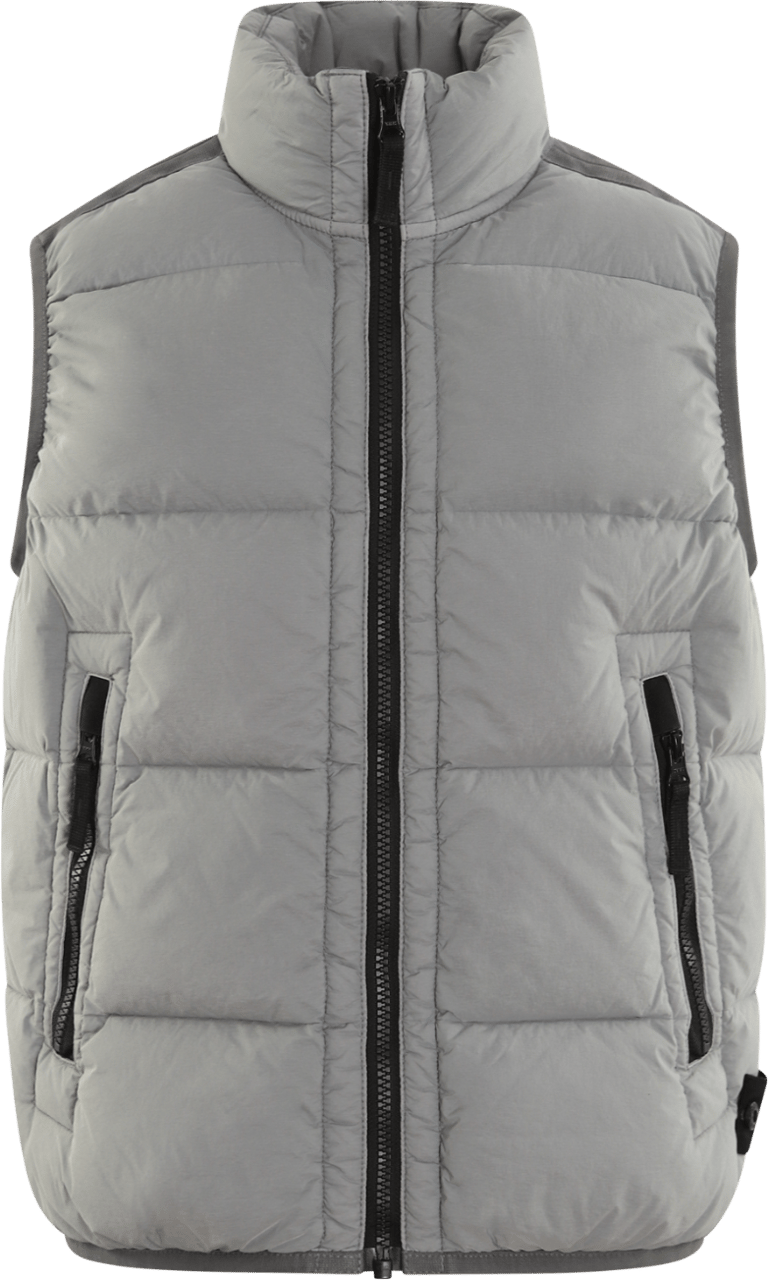 Stone Island Junior Kids Sleeveless Realdown Jacket Grijs
