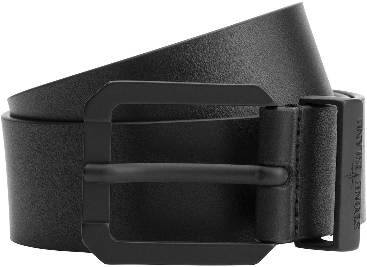 Stone Island Junior Belt Zwart