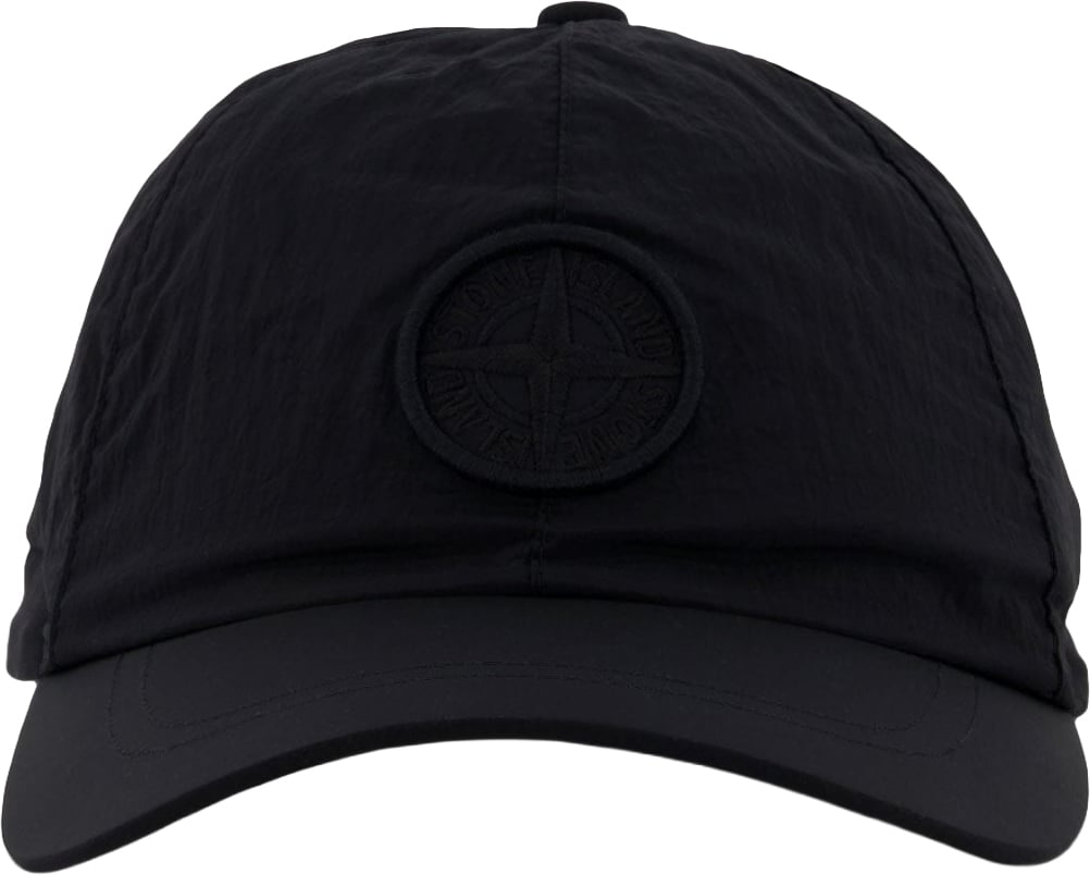Stone Island Junior Stone Island Kinder Jongens Pet In Zwart Zwart