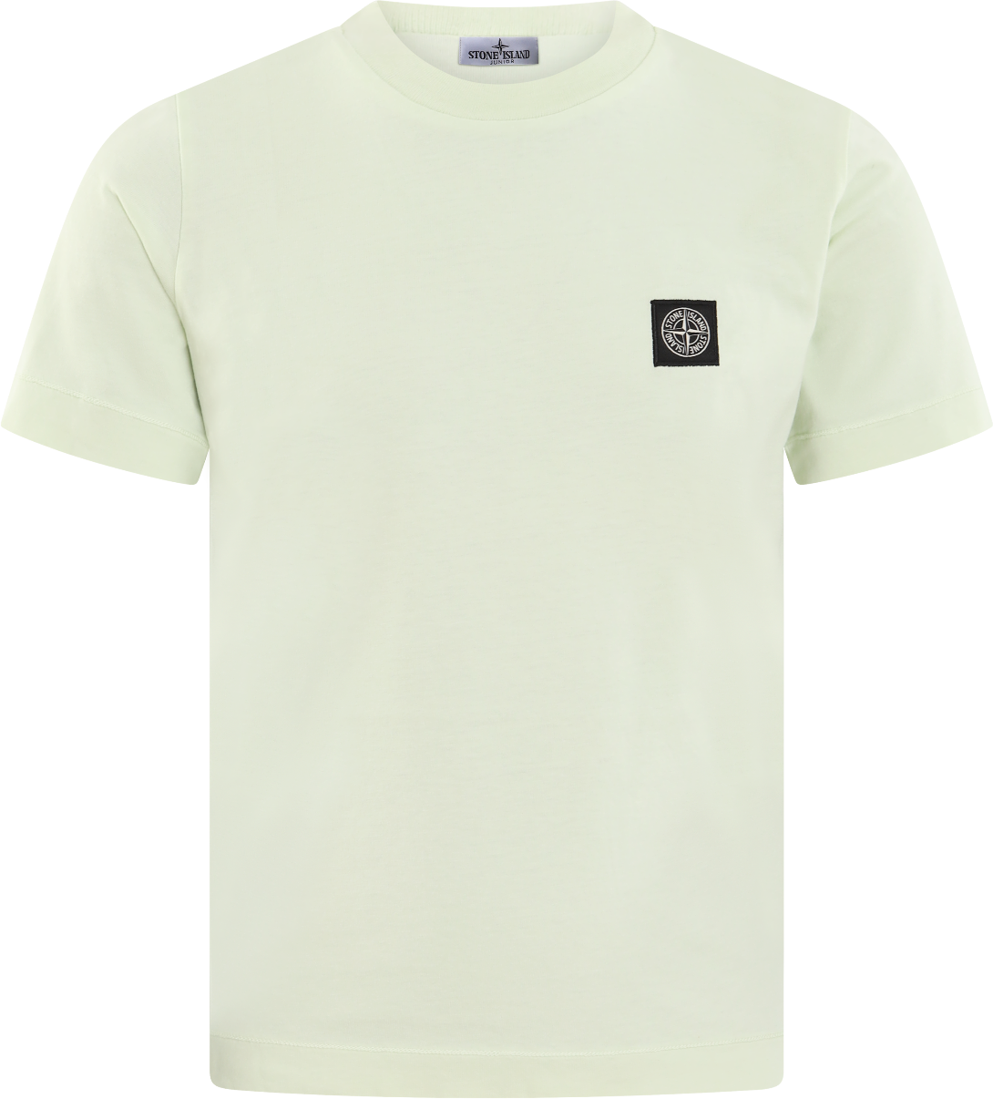 Stone Island Junior Kids Logopatch T-Shirt Groen Groen