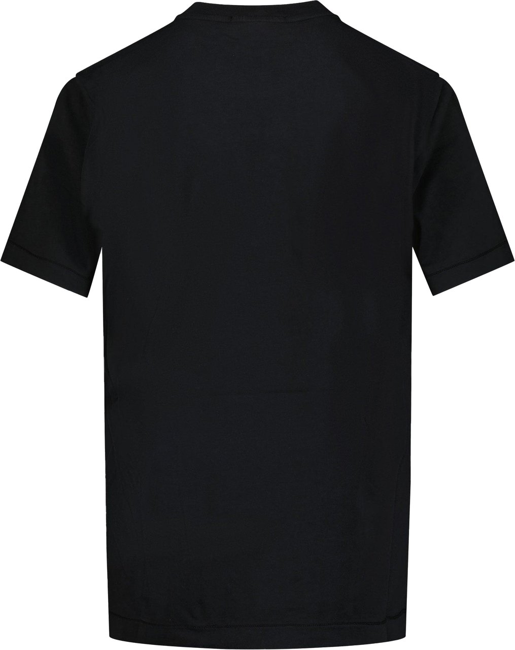 Stone Island Junior Stone Island Kinder Jongens T-Shirt In Zwart Zwart