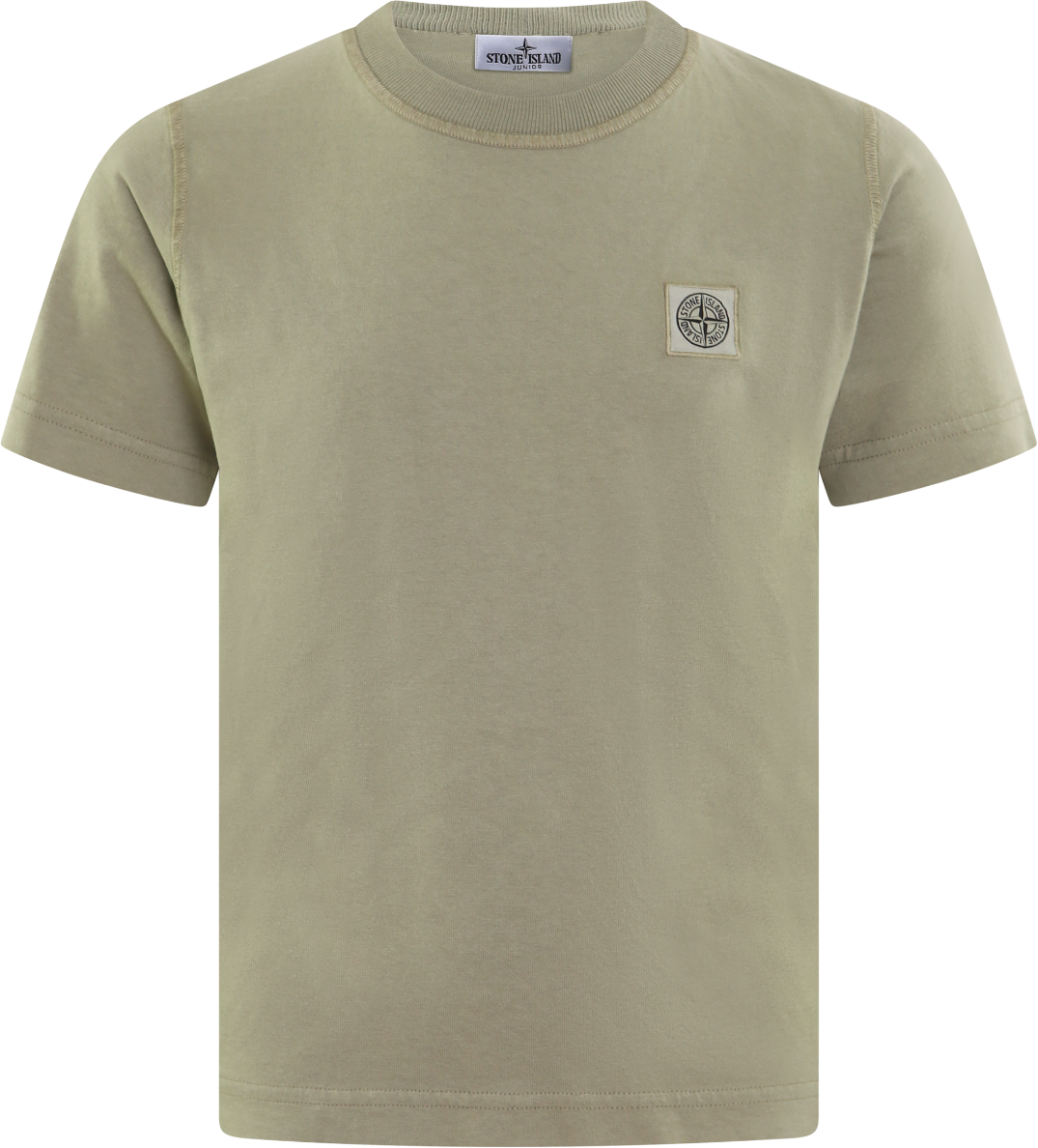 Stone Island Junior Kids Logopatch T-Shirt Groen Groen