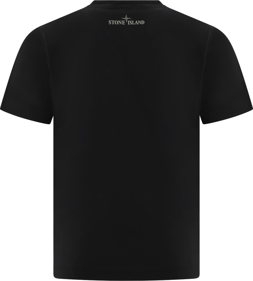 Stone Island Junior Kids Logoprint T-Shirt Zwart Zwart